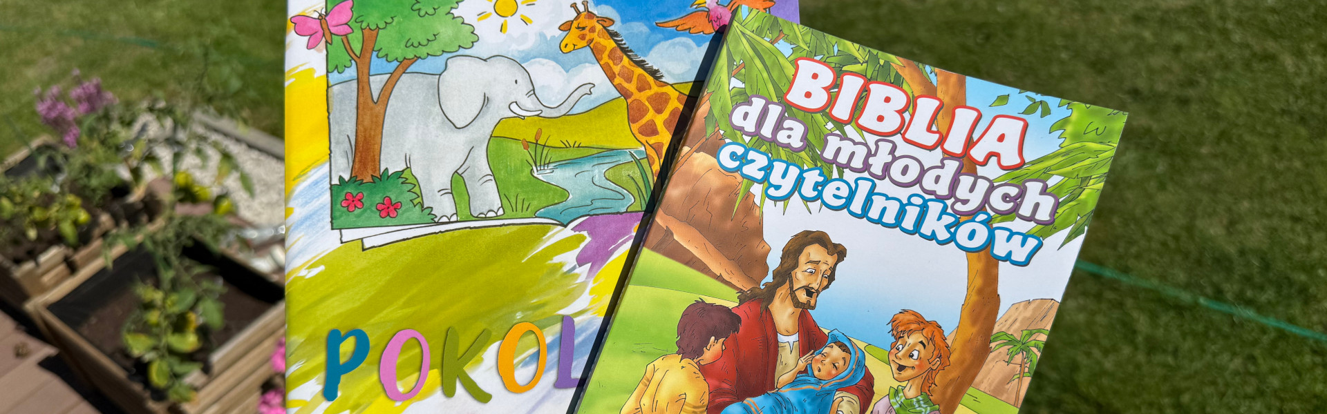 Biblia dla młodych czytelników + kolorowanka